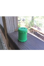 Green Dual Sharpener with Two-Hole Drum