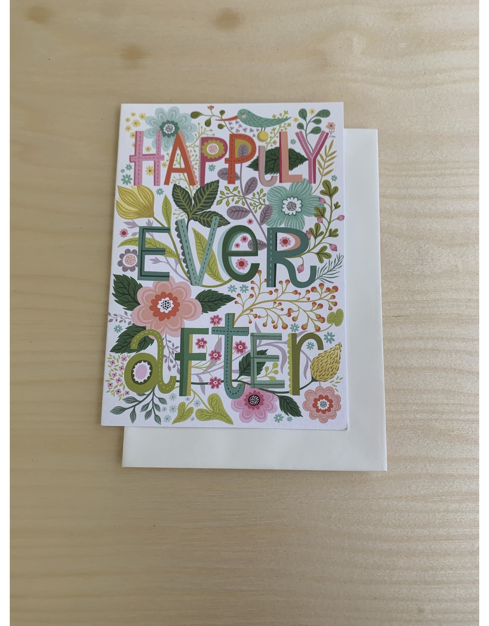 Happily Ever After Marriage Card 5x6.5