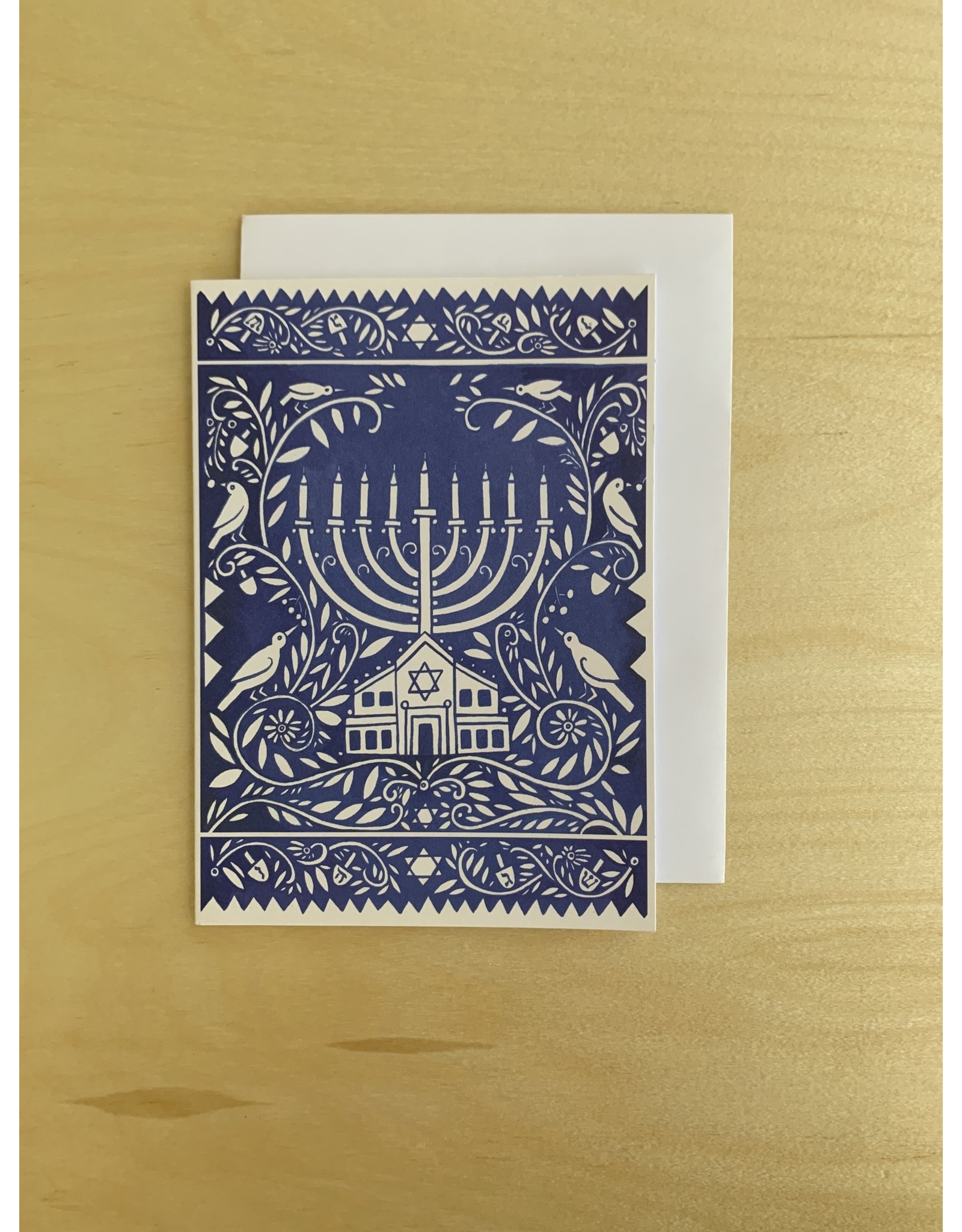 Happy Hanukkah Card 5x7