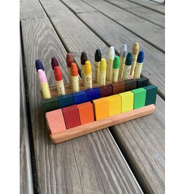 Cherry Crayon Holder for 16 Blocks & 16 Sticks