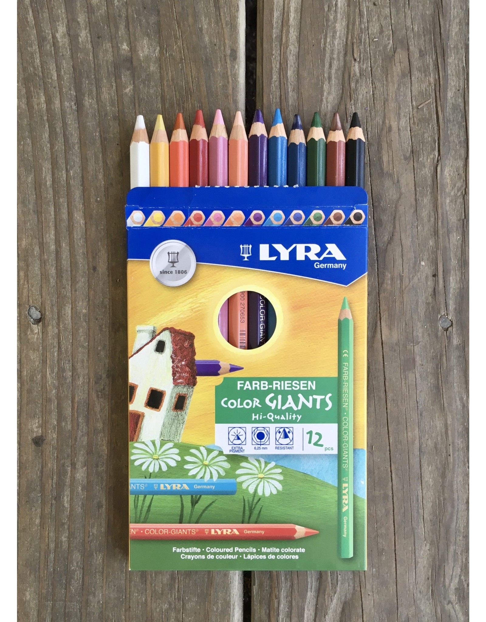 Lyra Color Giants Lacquered - set of 12