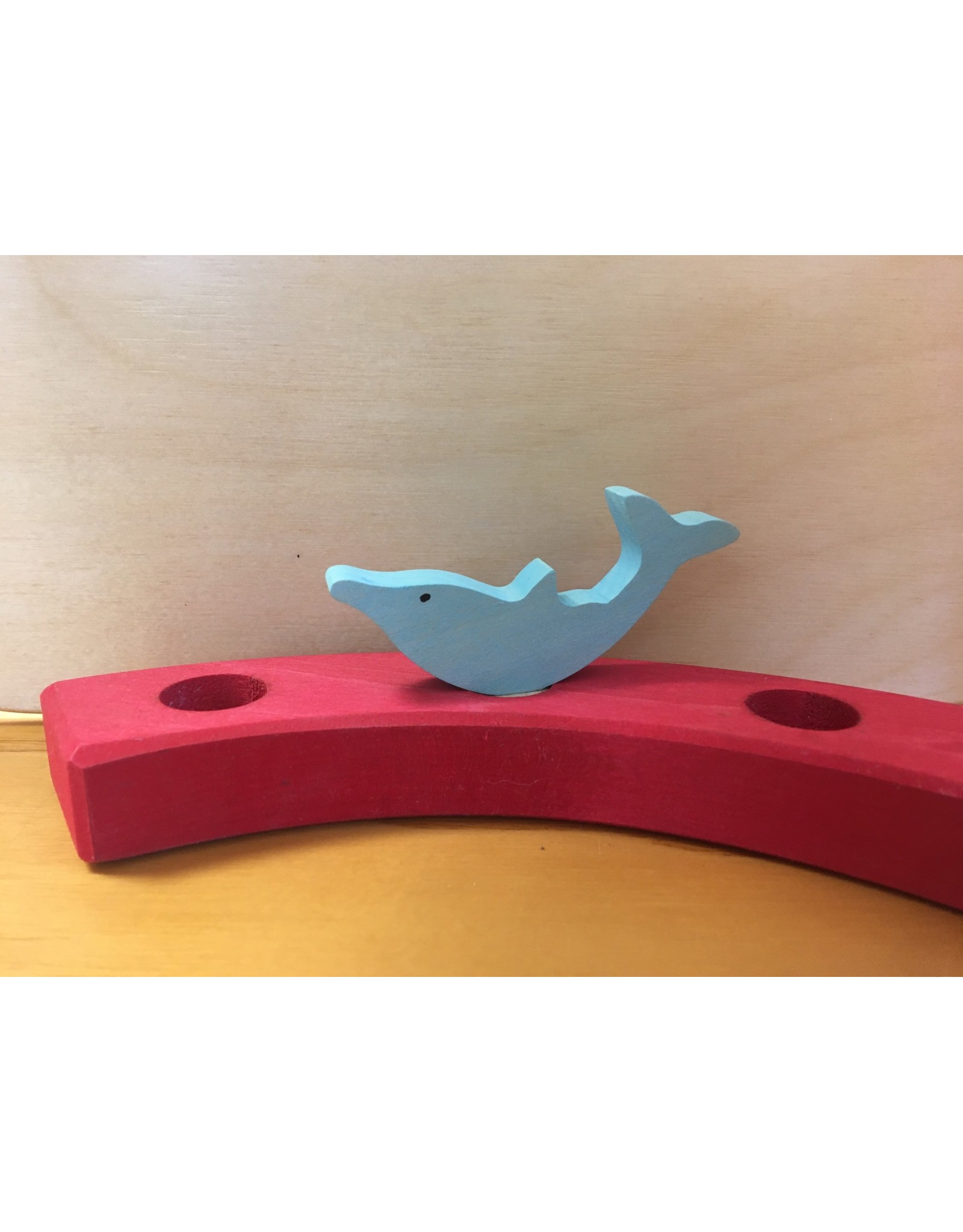 Candle Ring Figure Dolphin - Grimm's