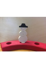 Candle Ring Figure Snowman - Grimm's