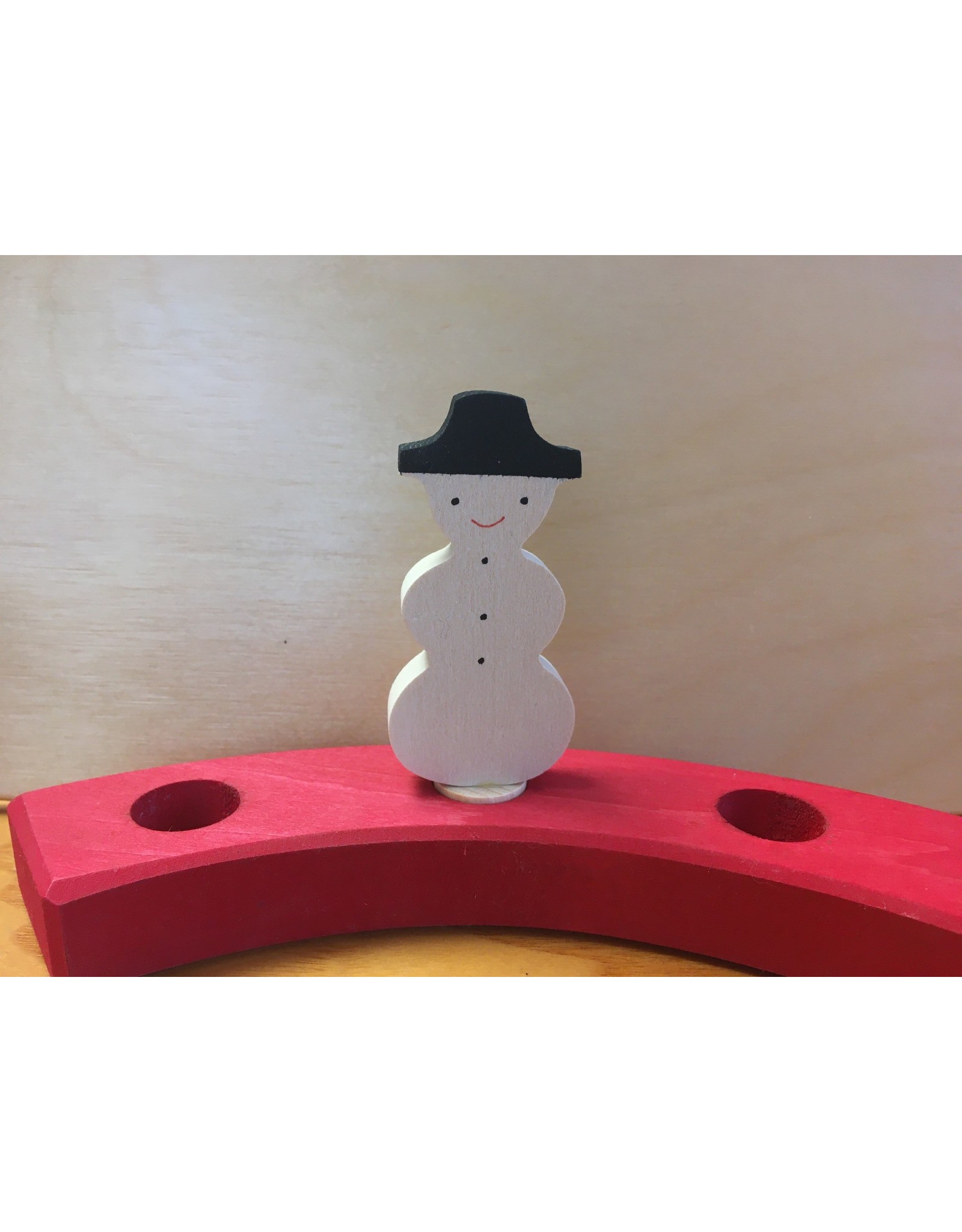 Candle Ring Figure Snowman - Grimm's