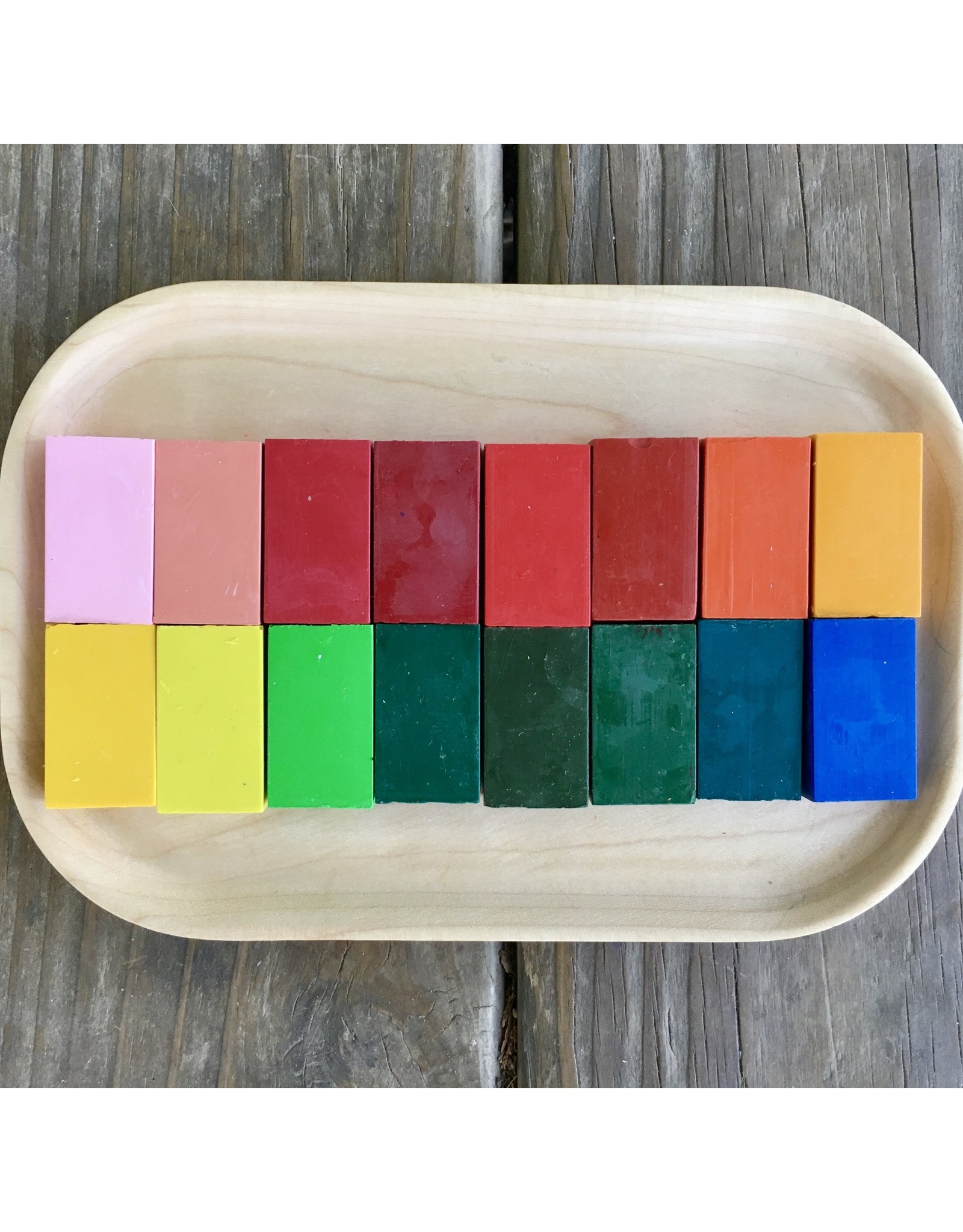 Beeswax Block Crayon - Individual Colors