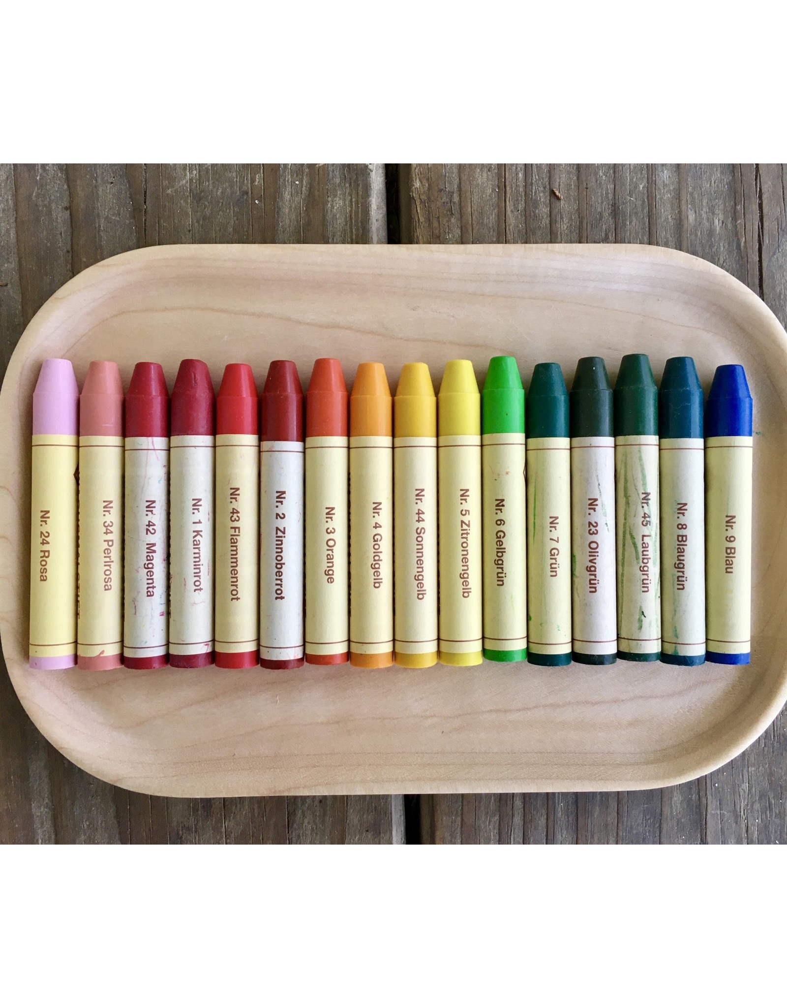 Beeswax Stick Crayon - Individual Colors