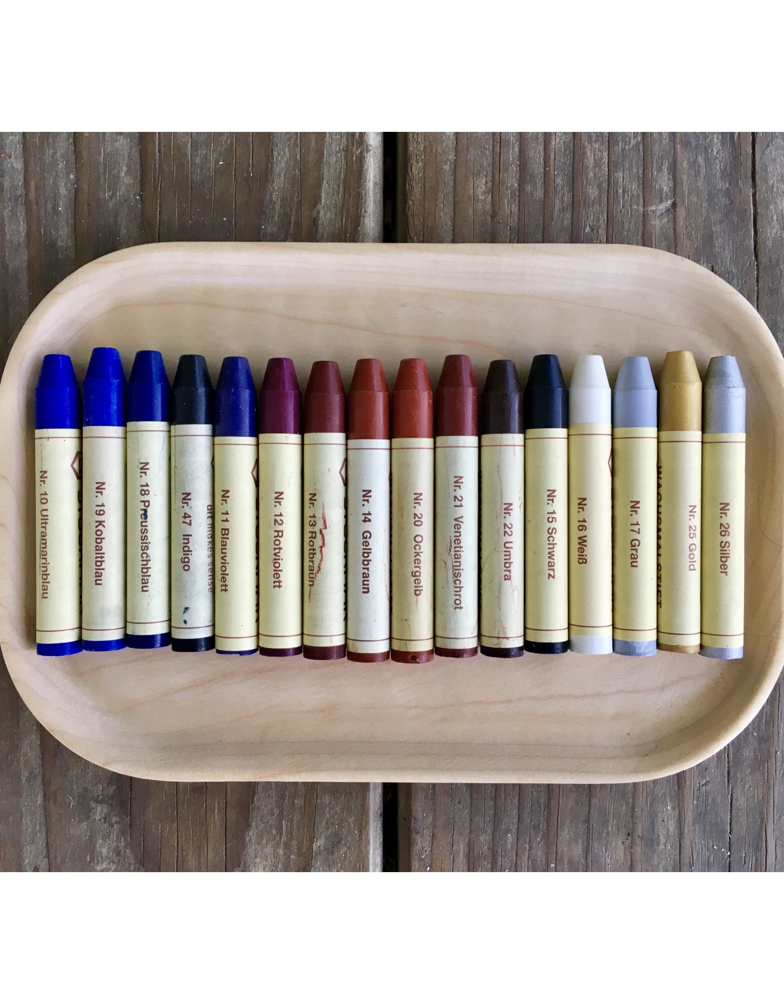Beeswax Stick Crayon - Individual Colors