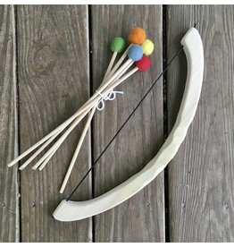 Wooden Bow with Felt Tip Arrows - Local Pick Up Only