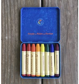 Crayon Stick Set of 8 in a Tin - Waldorf