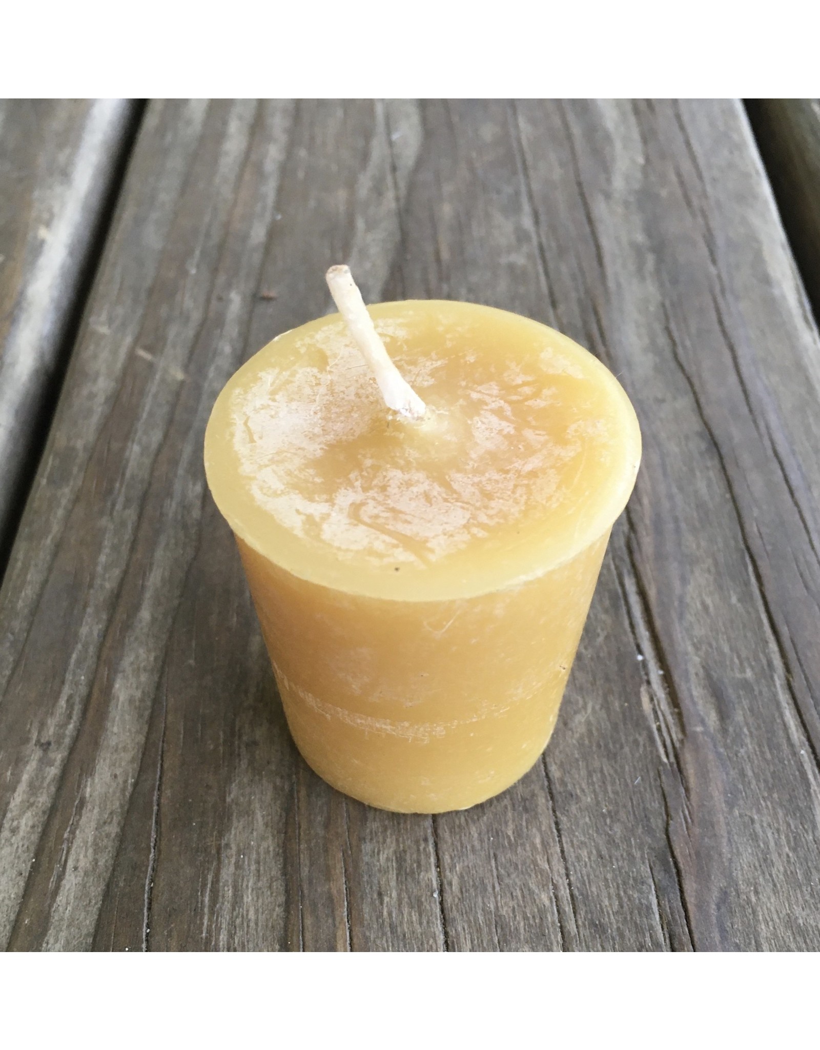 Beeswax Votive 15 hr medium - Natural