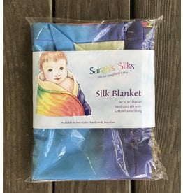 SILK BLANKET 40x30in - Rainbow
