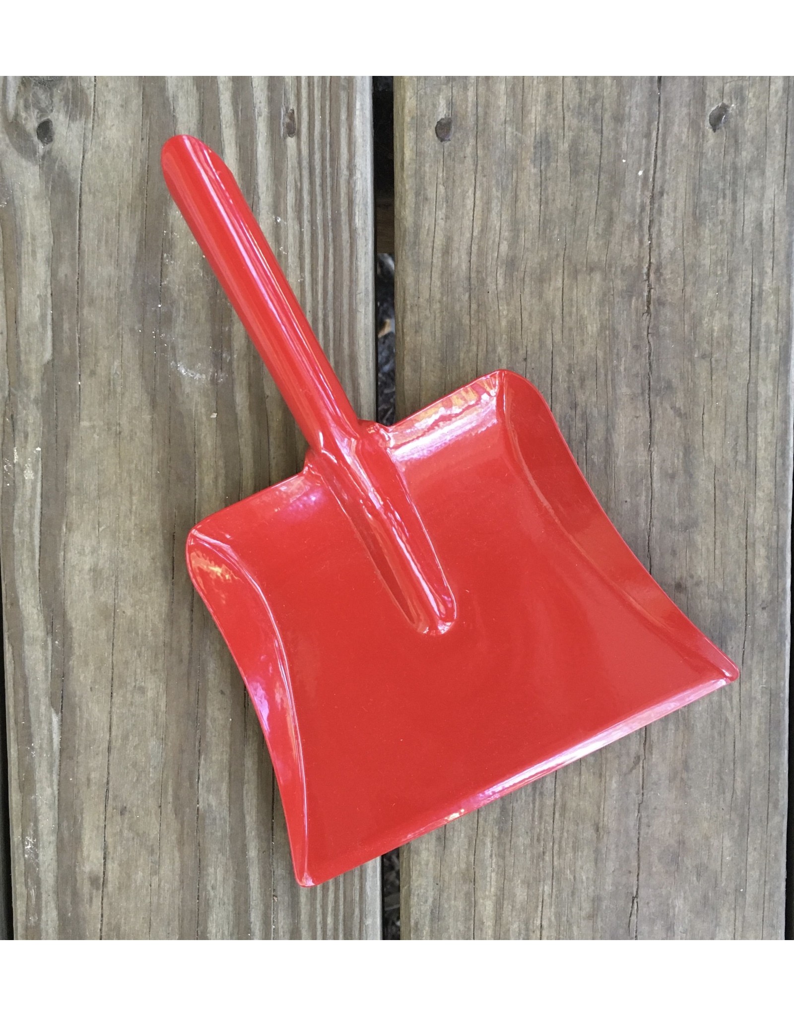 Red Metal Dustpan 9.5in - Gluckskafer