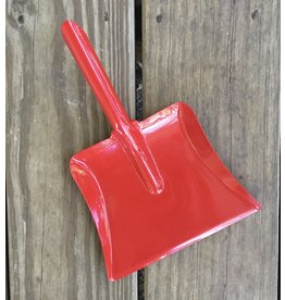 Red Metal Dustpan 9.5in - Gluckskafer