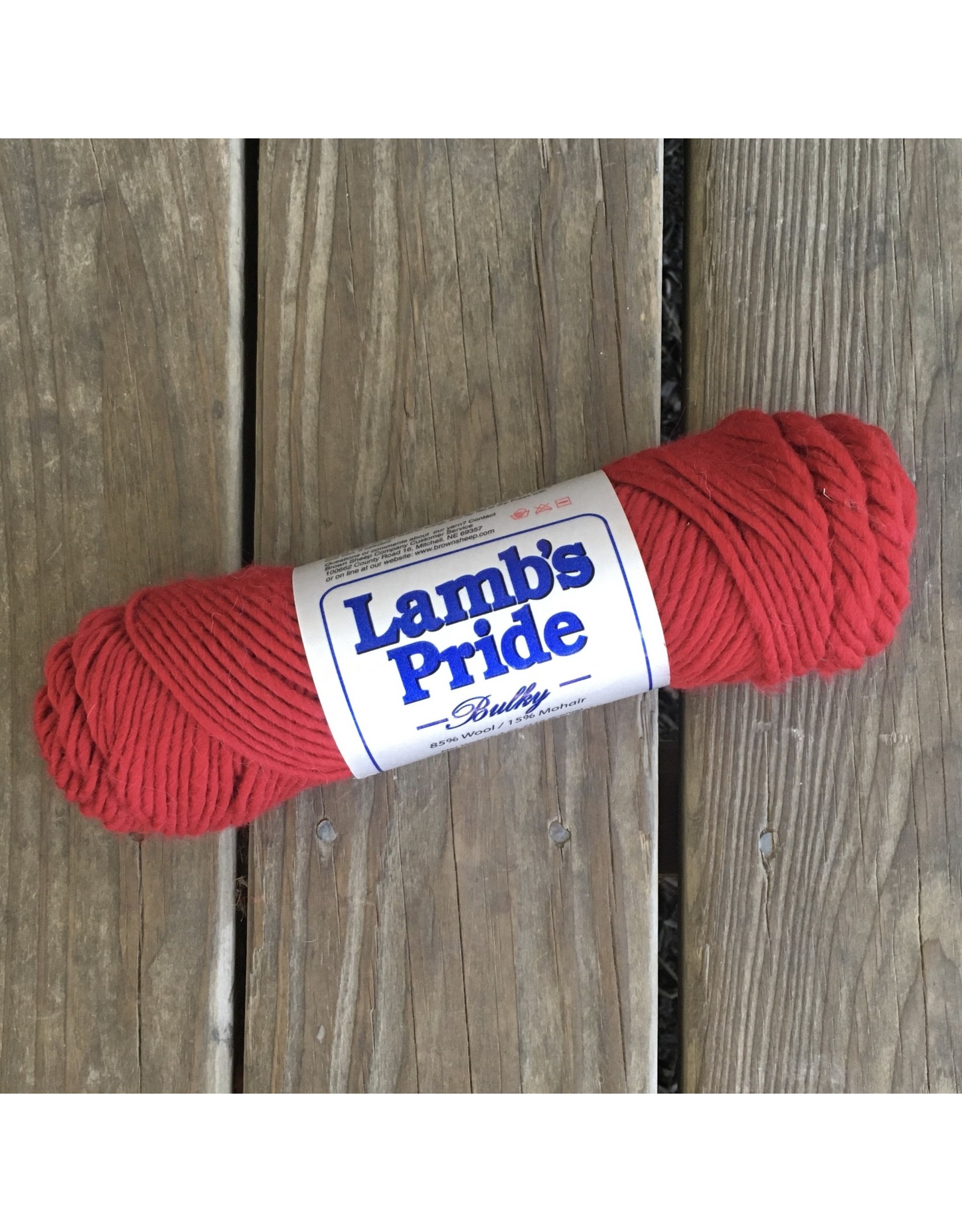 LAMBS PRIDE Bulky Blue Blood Red BM80