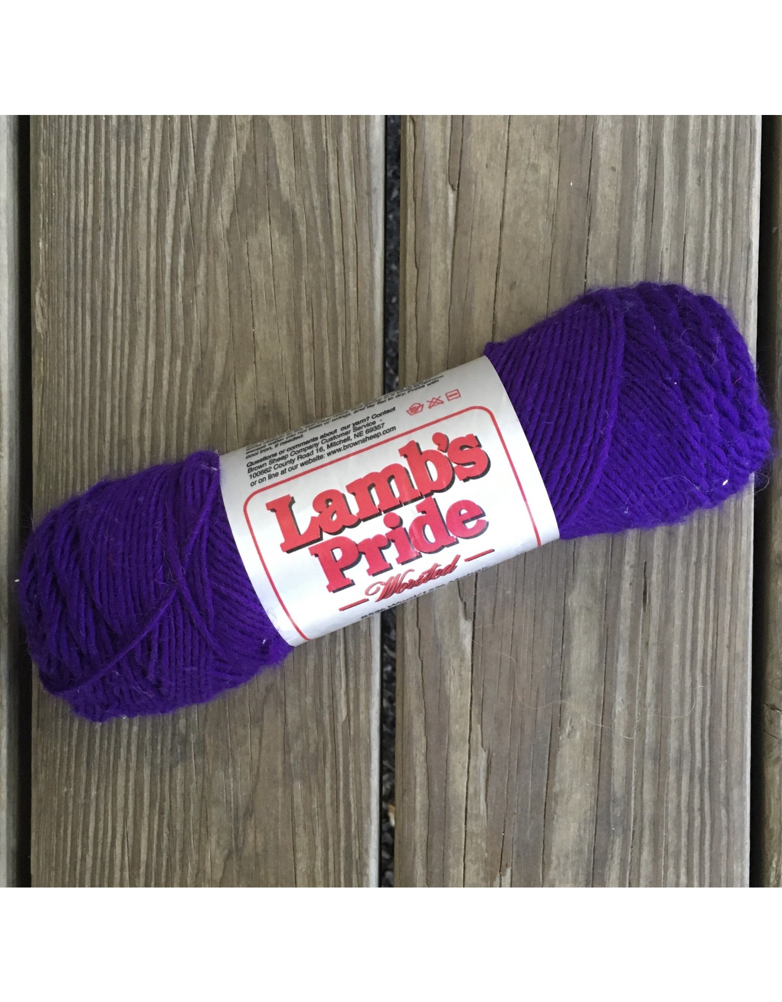 LAMBS PRIDE Worsted Regal Purple