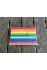 Rainbow Slat Building Set Small - Gluckskafer