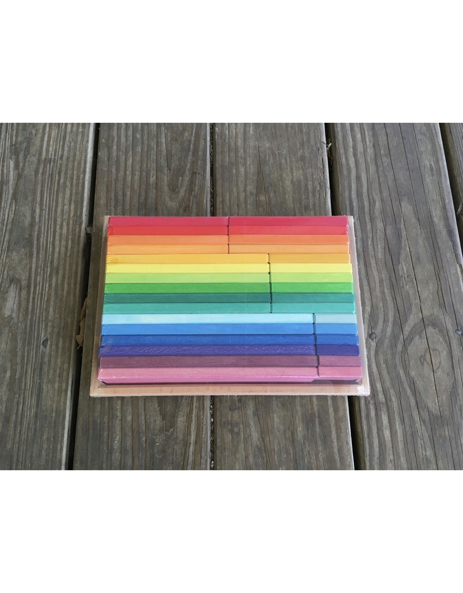 Rainbow Slat Building Set Small - Gluckskafer