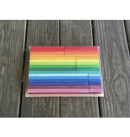 Rainbow Slat Building Set Small - Gluckskafer