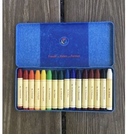 Crayon Stick Set in TIN 16 assorted