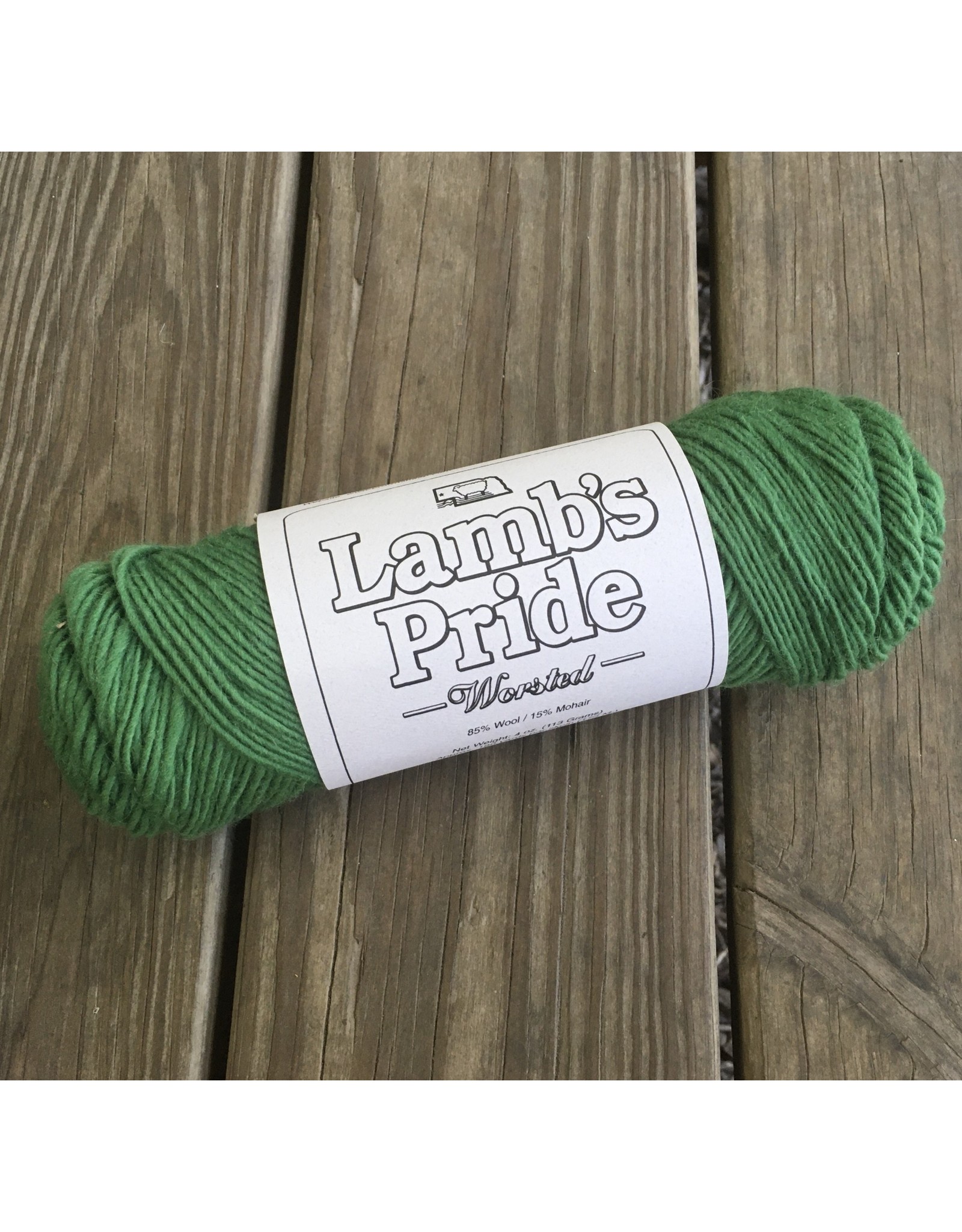 LAMBS PRIDE Worsted Woodland Green M169