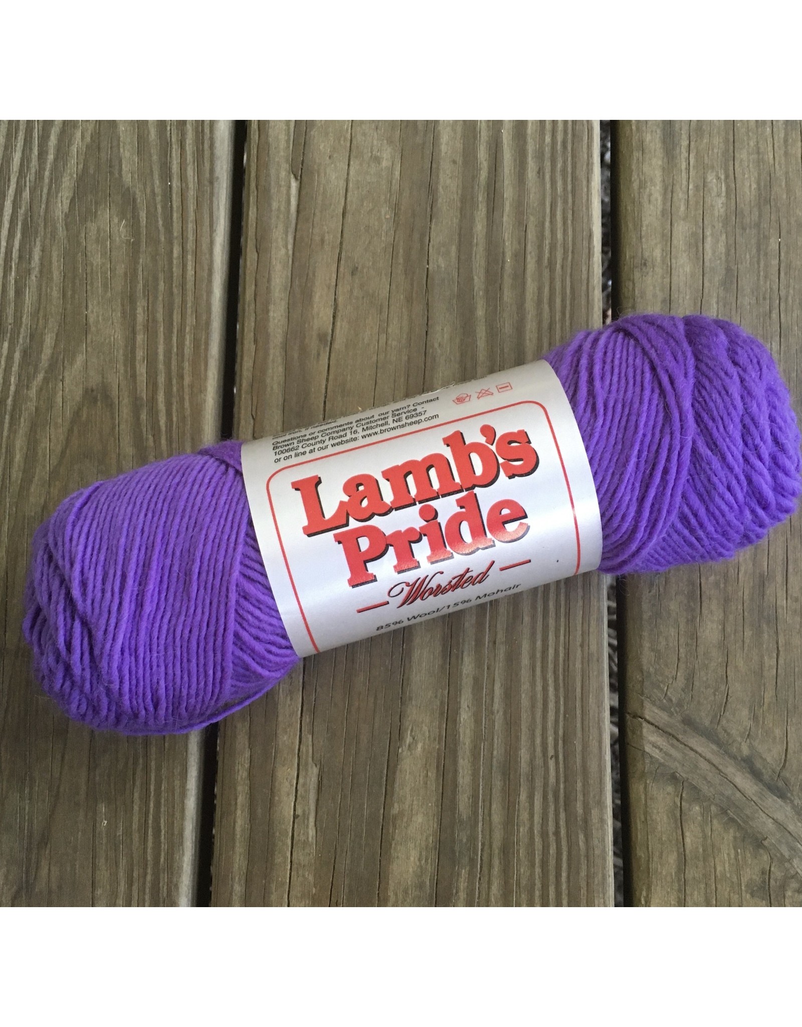 LAMBS PRIDE Worsted Supreme Purple M100