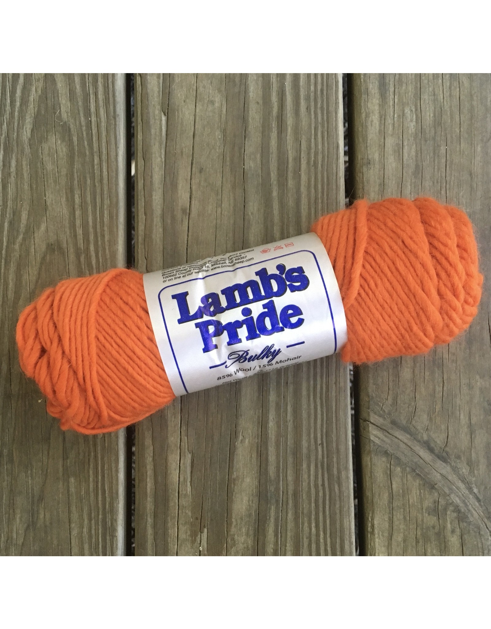 LAMBS PRIDE Bulky Orange You Glad BM110