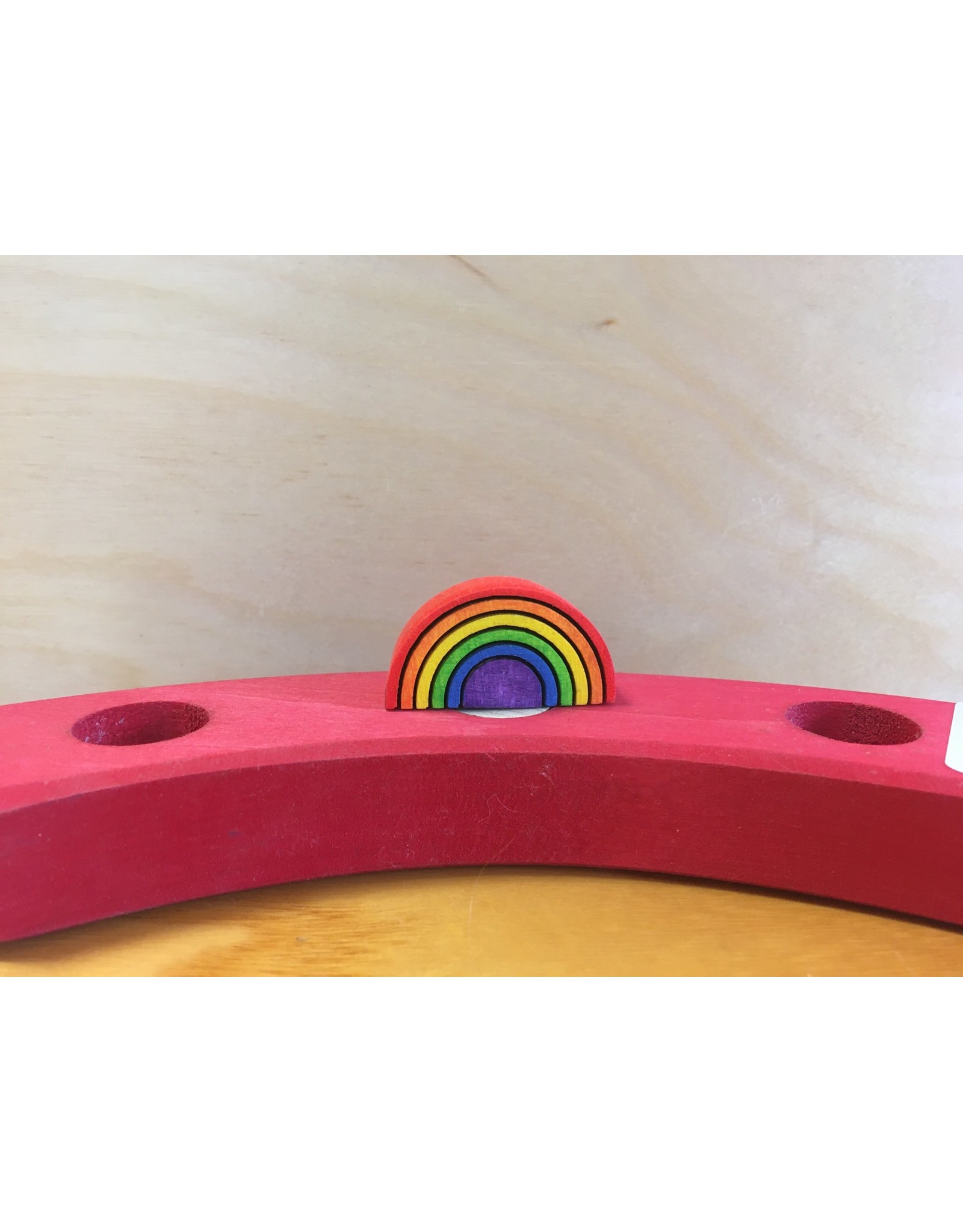 Candle Ring Figure Rainbow - Grimm's