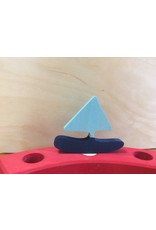 Candle Ring Figure Sailing Boat - Grimm's