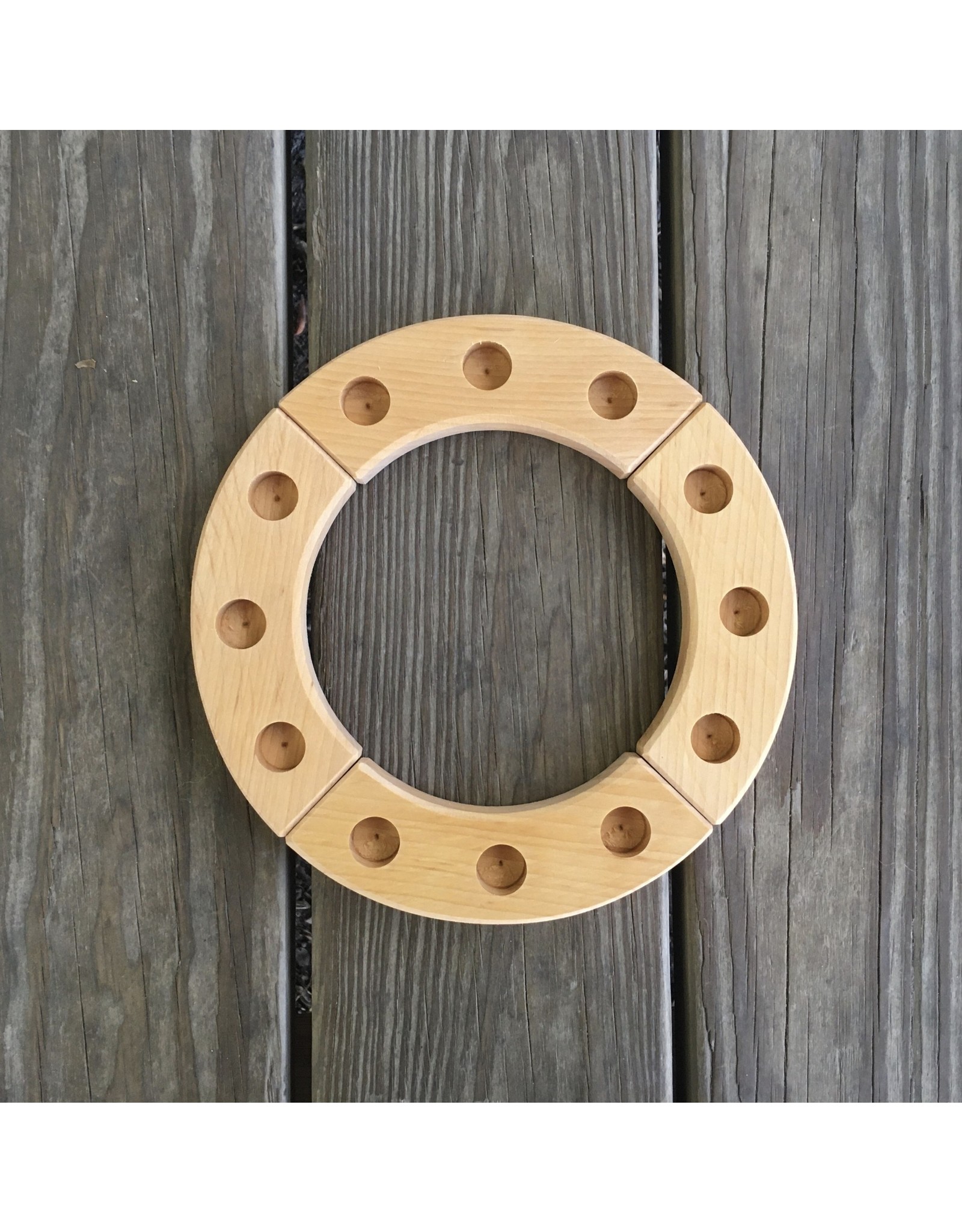 Wooden Birthday Ring natural 12 yrs - Grimm's