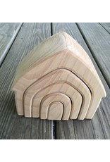 House Stacking Puzzle Natural - Grimm's