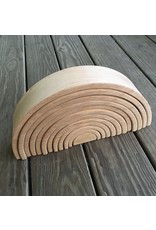 Sale! Natural Stacking Tunnel 12pc 38cm - Grimm's. Local Pick Up. Reg Price: $98