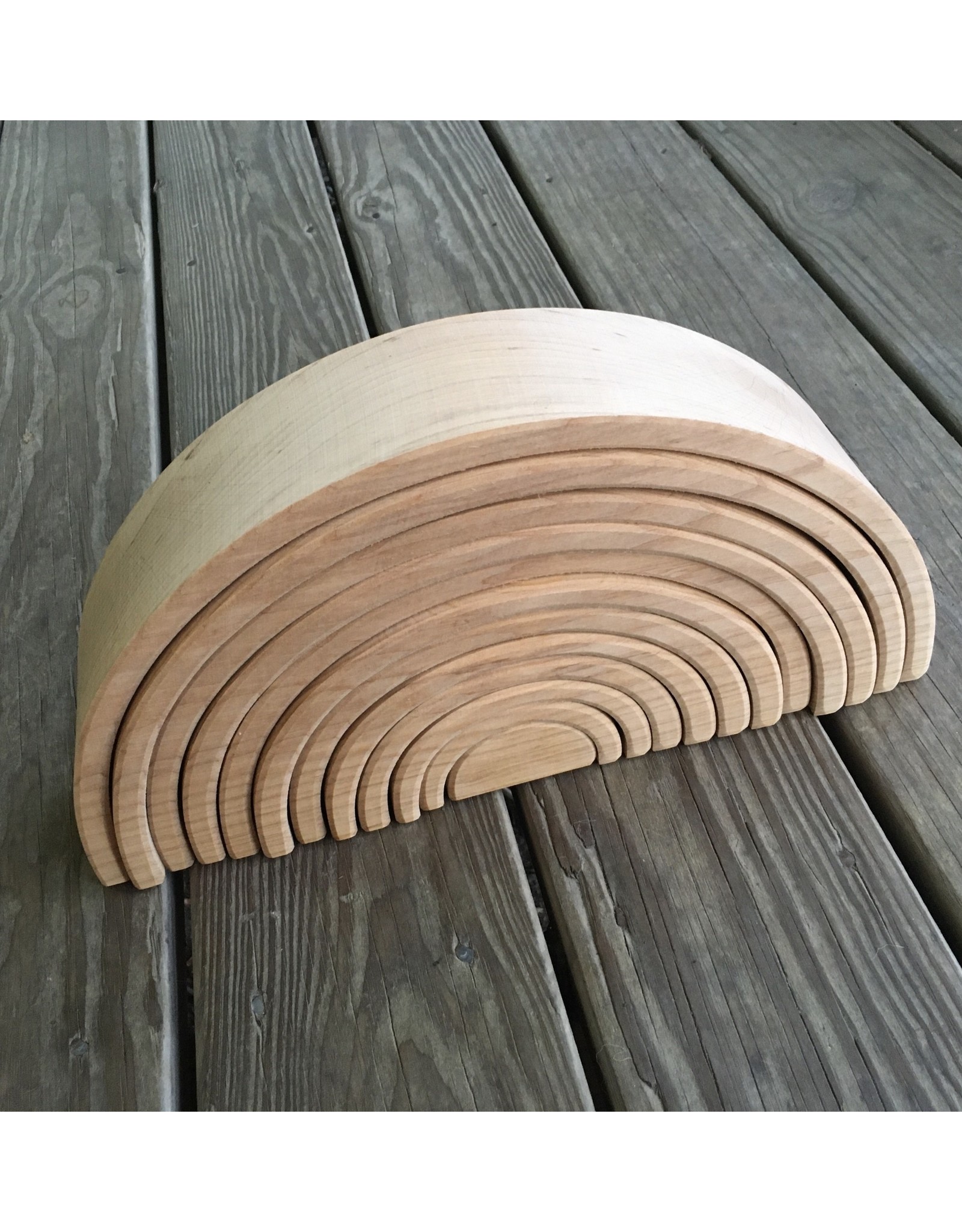 Sale! Natural Stacking Tunnel 12pc 38cm - Grimm's. Local Pick Up. Reg Price: $98