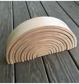Sale! Natural Stacking Tunnel 12pc 38cm - Grimm's. Local Pick Up. Reg Price: $98