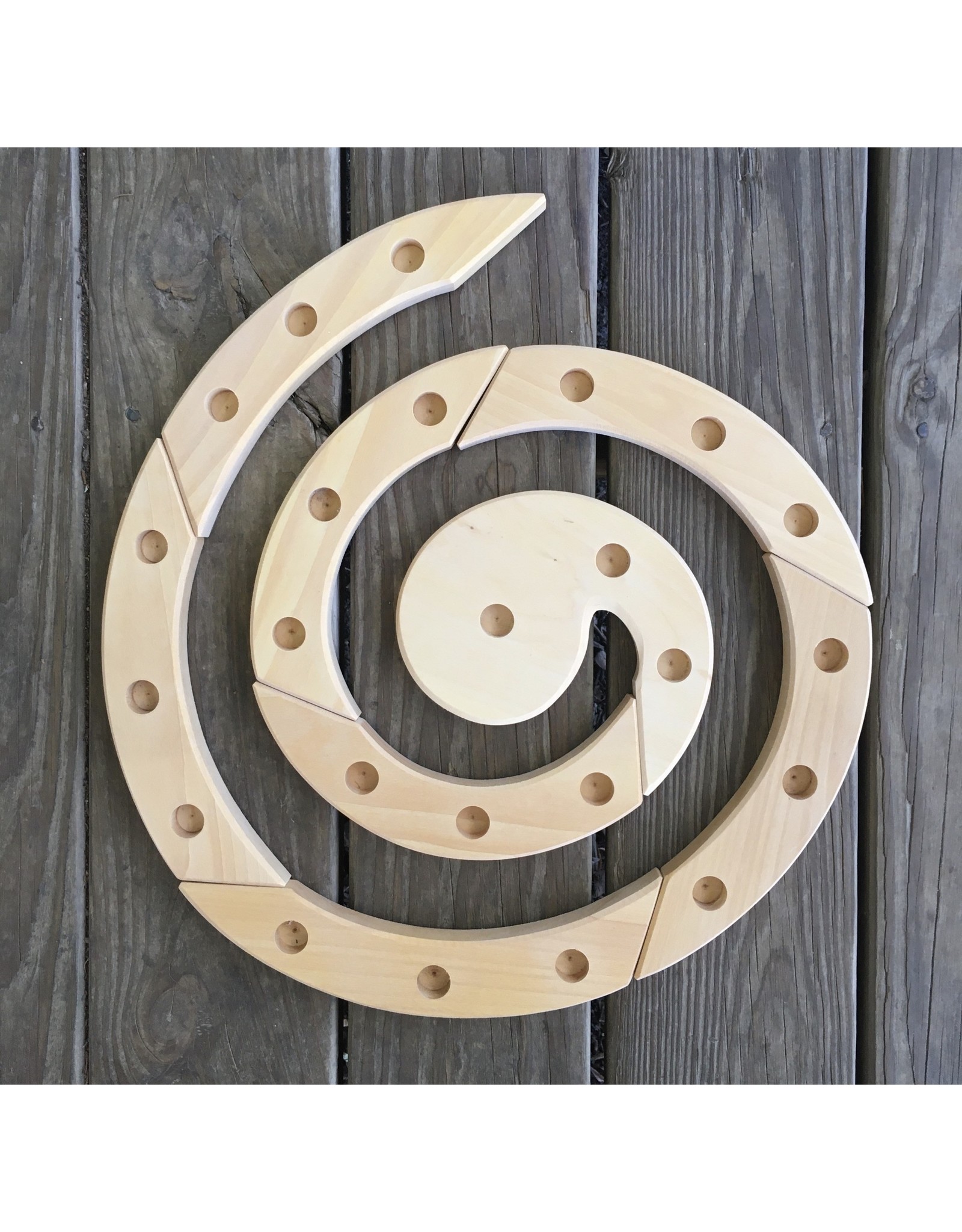 Wooden Advent or Birthday Spiral natural - Grimm's