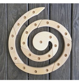 Wooden Advent or Birthday Spiral natural - Grimm's