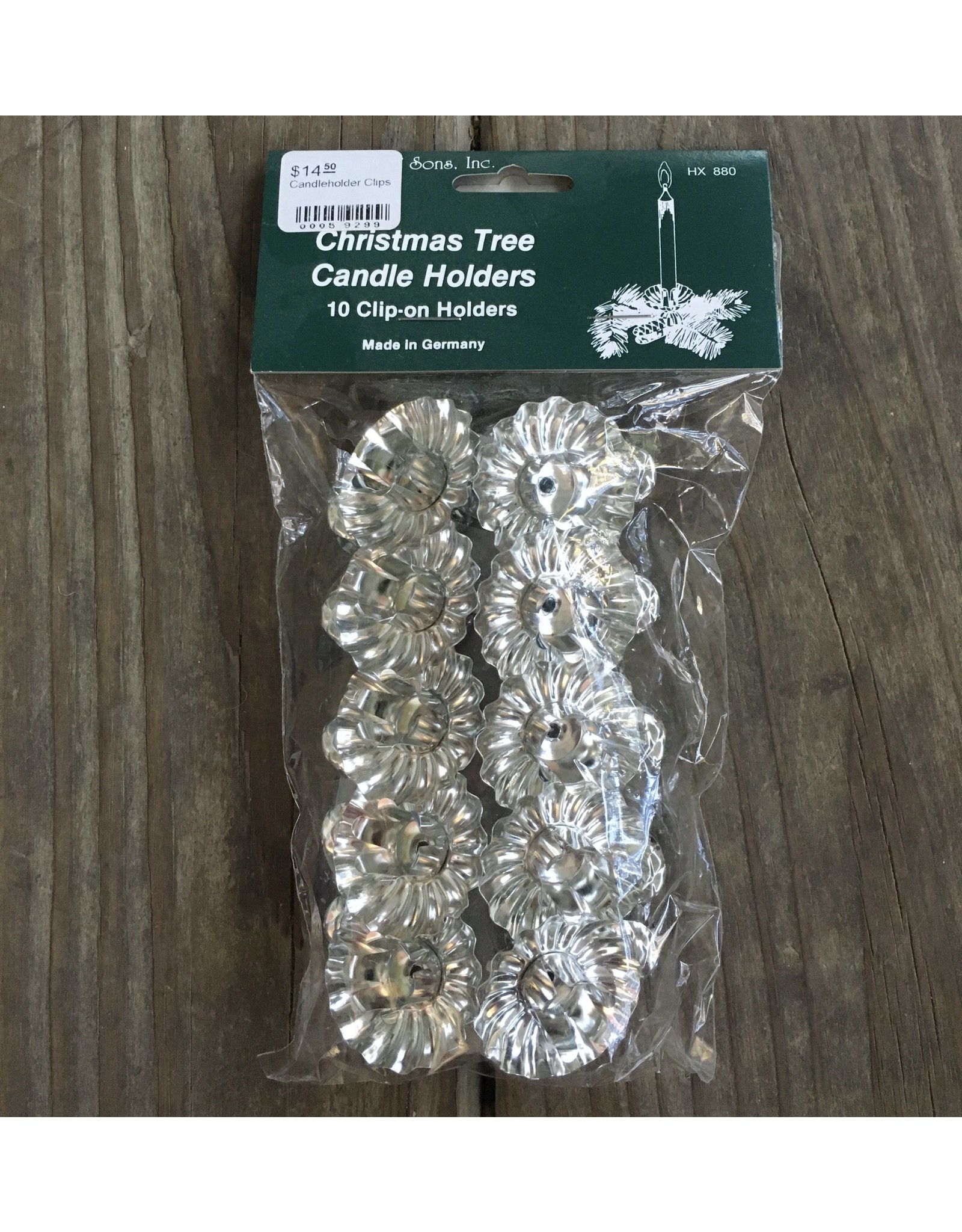 Christmas Tree Candle Holder Clips