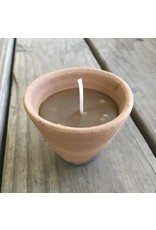Beeswax Candle in Terracotta Pot 2.5"x2.5"