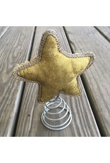 Velvet Star Tree Topper