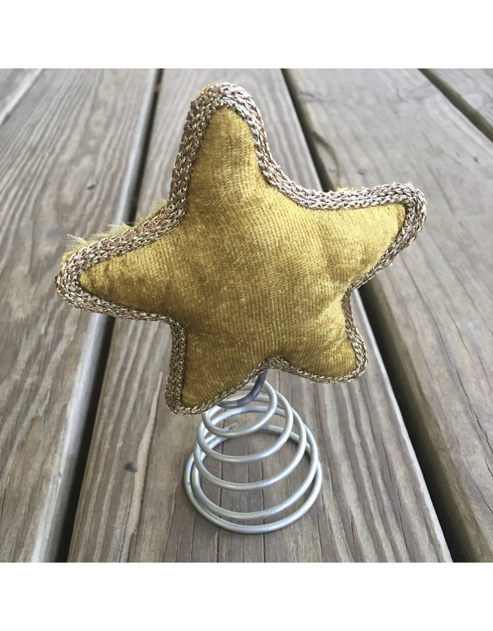 Velvet Star Tree Topper