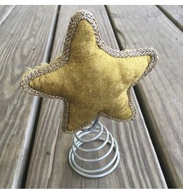 Velvet Star Tree Topper