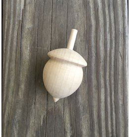 Wooden Acorn - Paulownia 1.5x2.5