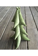 Green Velvet Tree 13"