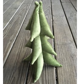 Green Velvet Tree 13"