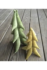 Green Velvet Tree 13"