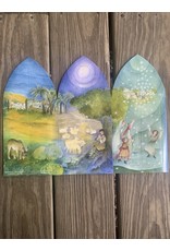 The Christmas Story Lantern Advent Calendar - 14x10 local pick up only