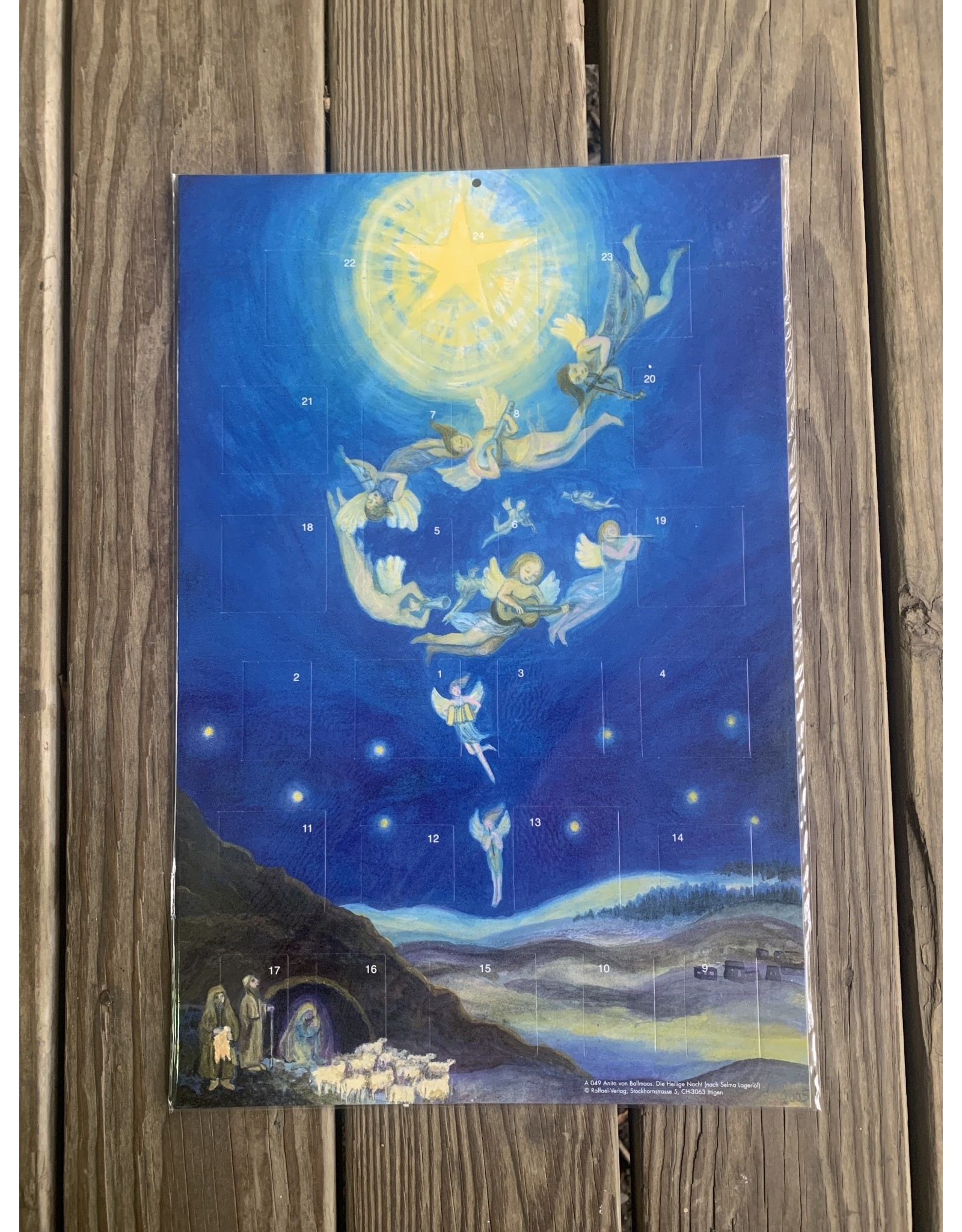 The Holy Night Advent Calendar 12x18