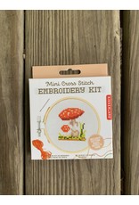 CrossStitch Embroidery Kit - Mushroom