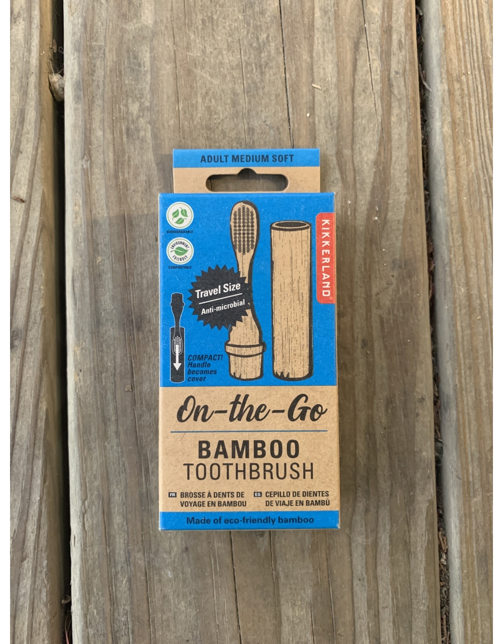 On-the-Go Bamboo Toothbrush