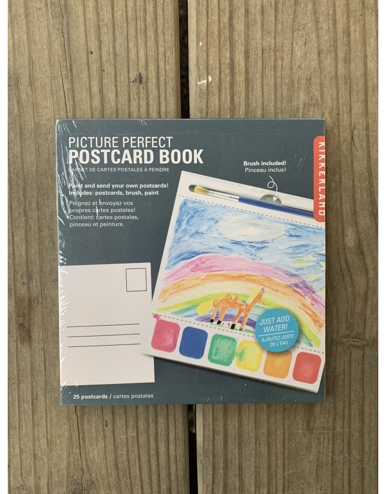Watercolor Postcard Book