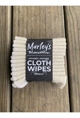 Set of 12 Washable Organic Cloth Wipes